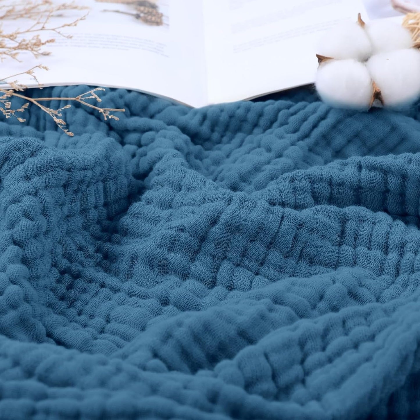 CloudWeave Muslin Throw