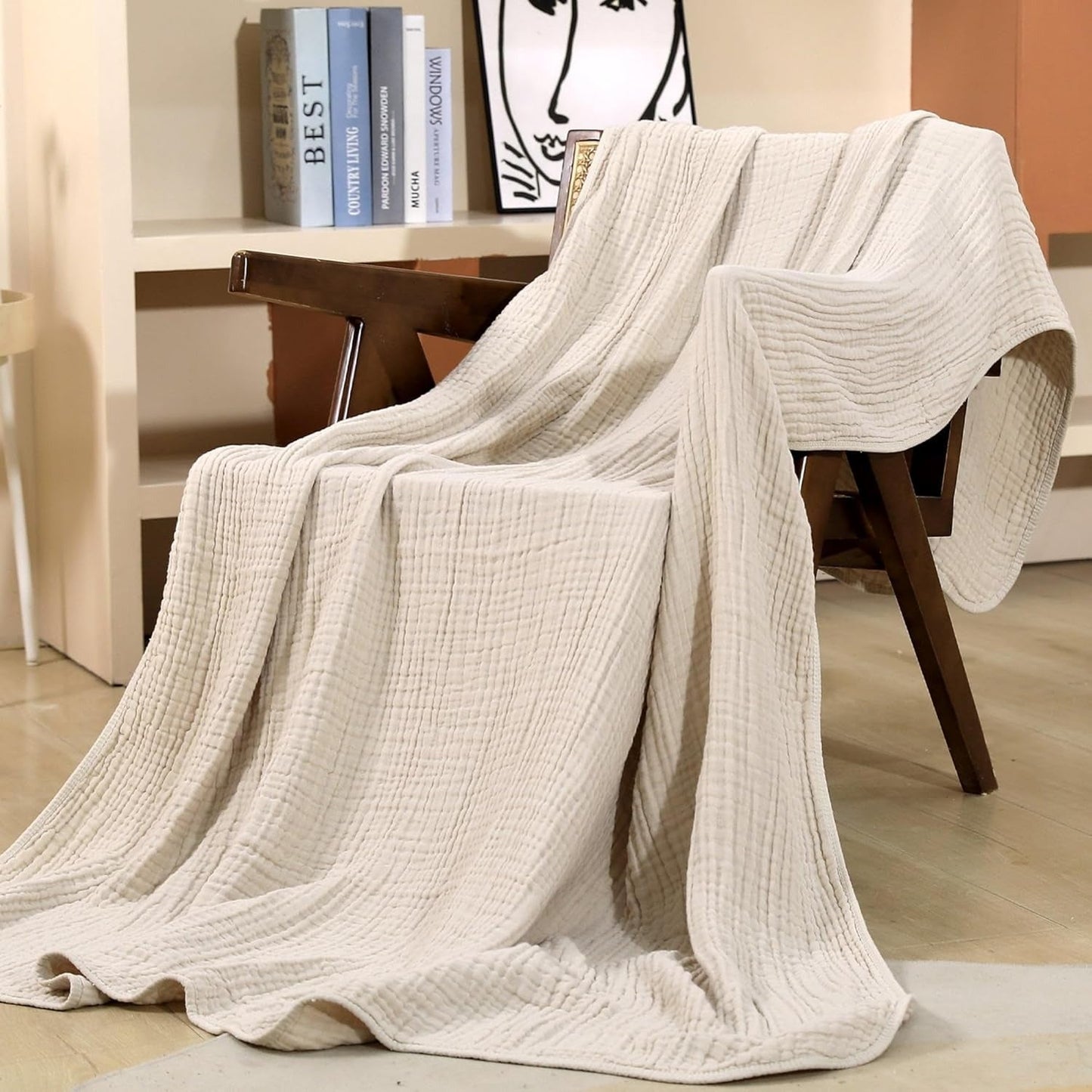CloudWeave Muslin Throw