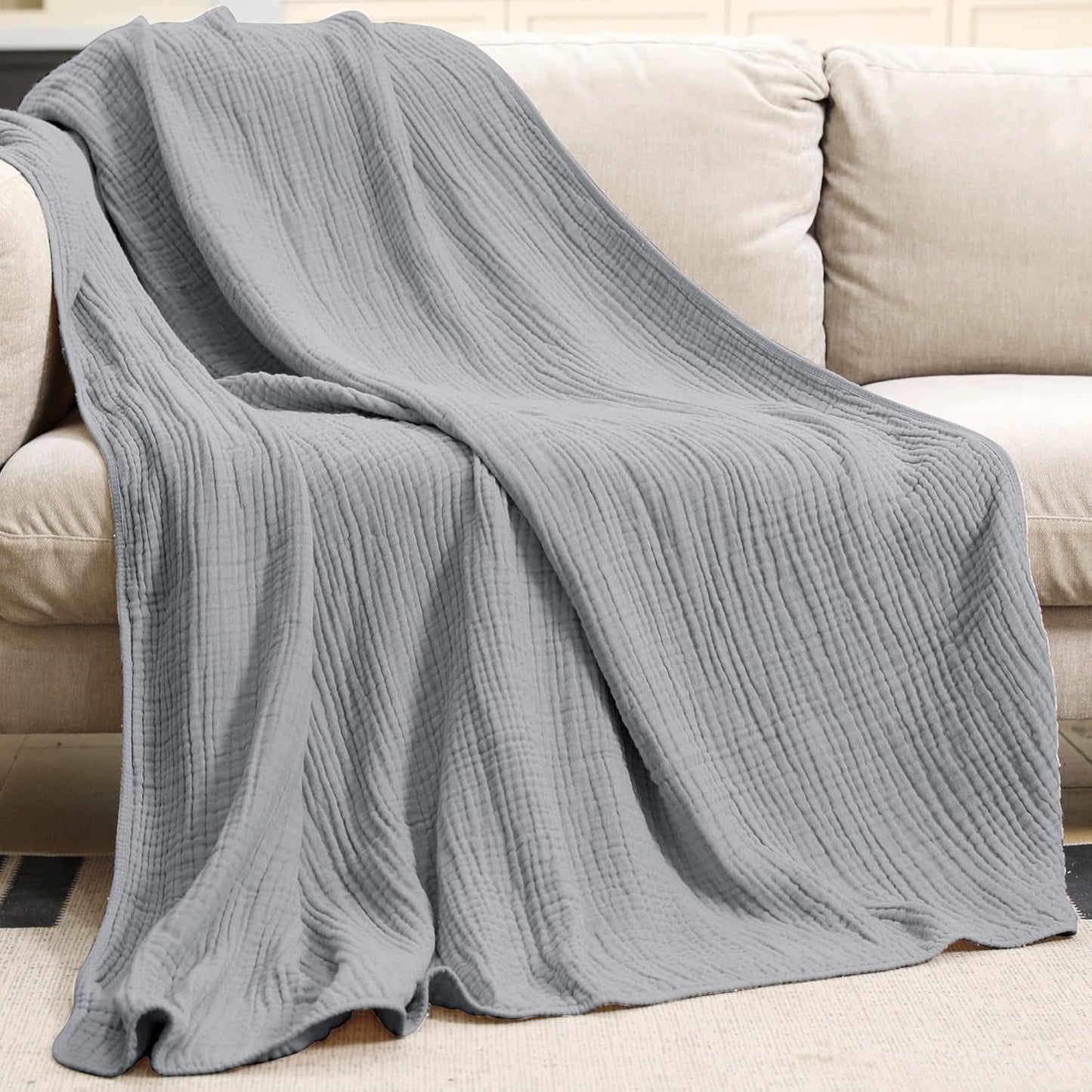 CloudWeave Muslin Throw